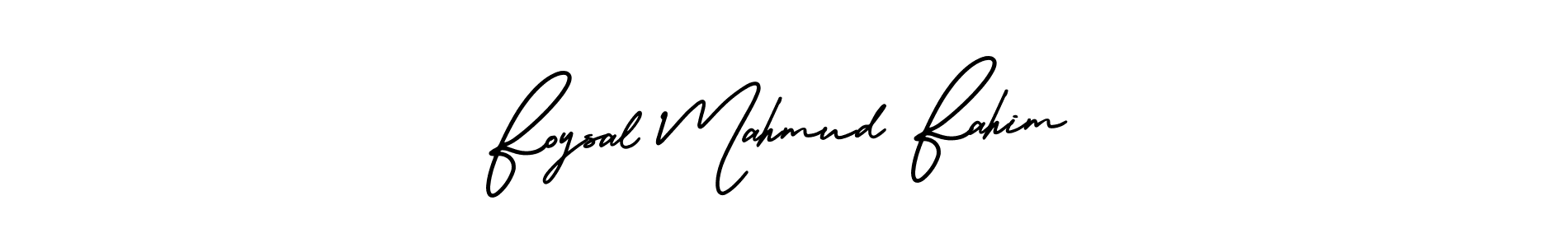 Make a short Foysal Mahmud Fahim signature style. Manage your documents anywhere anytime using AmerikaSignatureDemo-Regular. Create and add eSignatures, submit forms, share and send files easily. Foysal Mahmud Fahim signature style 3 images and pictures png