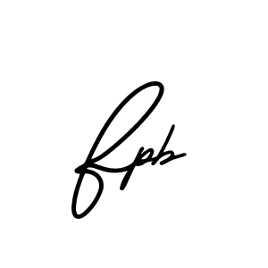 Make a beautiful signature design for name Fpb. Use this online signature maker to create a handwritten signature for free. Fpb signature style 3 images and pictures png
