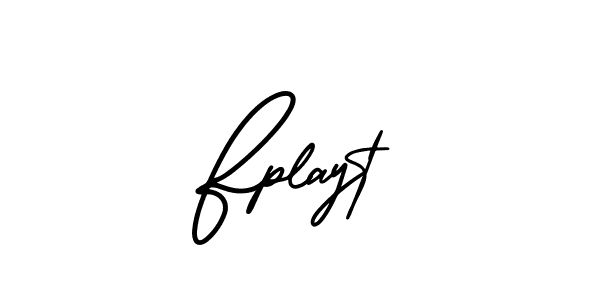 How to make Fplayt signature? AmerikaSignatureDemo-Regular is a professional autograph style. Create handwritten signature for Fplayt name. Fplayt signature style 3 images and pictures png