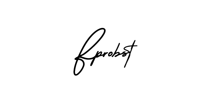 Similarly AmerikaSignatureDemo-Regular is the best handwritten signature design. Signature creator online .You can use it as an online autograph creator for name Fprobst. Fprobst signature style 3 images and pictures png