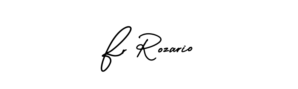 Also we have Fr Rozario name is the best signature style. Create professional handwritten signature collection using AmerikaSignatureDemo-Regular autograph style. Fr Rozario signature style 3 images and pictures png