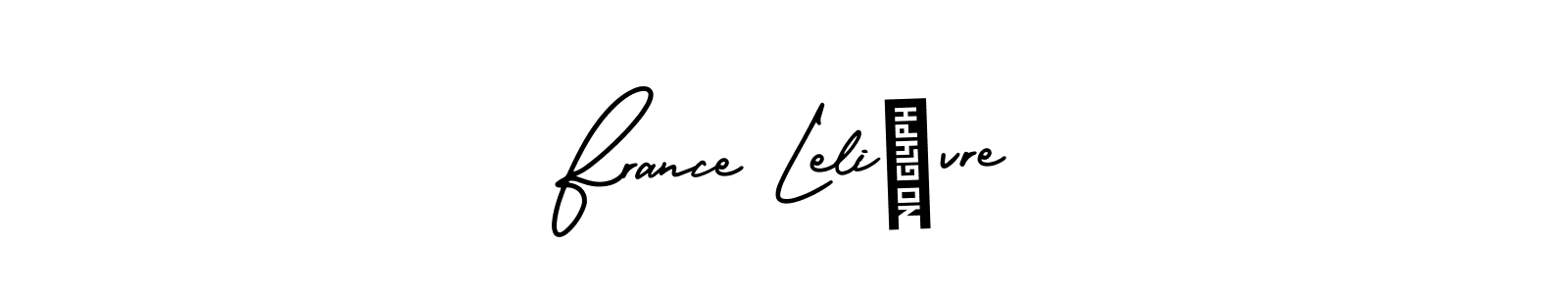 Once you've used our free online signature maker to create your best signature AmerikaSignatureDemo-Regular style, it's time to enjoy all of the benefits that France Lelièvre name signing documents. France Lelièvre signature style 3 images and pictures png