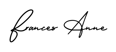 An effortless, minimalist signature concept for Frances Anne using AmerikaSignatureDemo-Regular design. Clean lines that look great on any document. Frances Anne signature style 3 images and pictures png