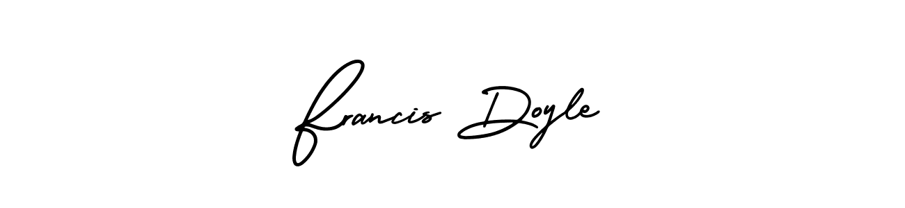 Use a signature maker to create a handwritten signature online. With this signature software, you can design (AmerikaSignatureDemo-Regular) your own signature for name Francis Doyle. Francis Doyle signature style 3 images and pictures png