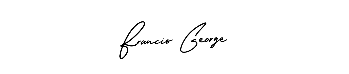 Also You can easily find your signature by using the search form. We will create Francis George name handwritten signature images for you free of cost using AmerikaSignatureDemo-Regular sign style. Francis George signature style 3 images and pictures png