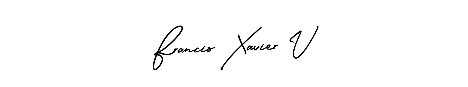 Once you've used our free online signature maker to create your best signature AmerikaSignatureDemo-Regular style, it's time to enjoy all of the benefits that Francis Xavier V name signing documents. Francis Xavier V signature style 3 images and pictures png