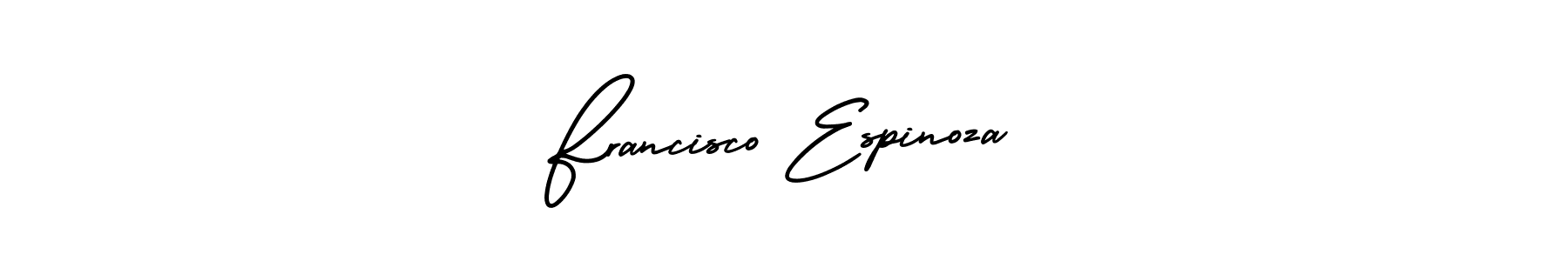 if you are searching for the best signature style for your name Francisco Espinoza. so please give up your signature search. here we have designed multiple signature styles  using AmerikaSignatureDemo-Regular. Francisco Espinoza signature style 3 images and pictures png