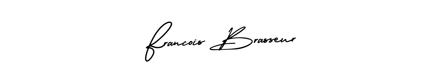 Design your own signature with our free online signature maker. With this signature software, you can create a handwritten (AmerikaSignatureDemo-Regular) signature for name Francois Brasseur. Francois Brasseur signature style 3 images and pictures png