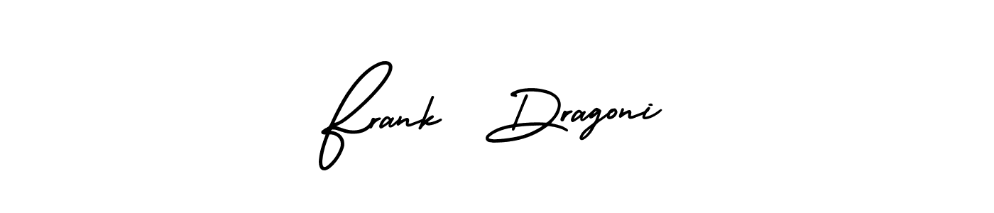 Also we have Frank  Dragoni name is the best signature style. Create professional handwritten signature collection using AmerikaSignatureDemo-Regular autograph style. Frank  Dragoni signature style 3 images and pictures png