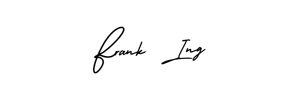 Make a beautiful signature design for name Frank  Ing. With this signature (AmerikaSignatureDemo-Regular) style, you can create a handwritten signature for free. Frank  Ing signature style 3 images and pictures png