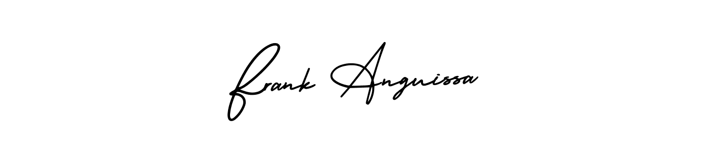 AmerikaSignatureDemo-Regular is a professional signature style that is perfect for those who want to add a touch of class to their signature. It is also a great choice for those who want to make their signature more unique. Get Frank Anguissa name to fancy signature for free. Frank Anguissa signature style 3 images and pictures png