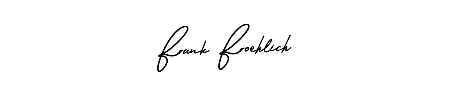 How to Draw Frank Froehlich signature style? AmerikaSignatureDemo-Regular is a latest design signature styles for name Frank Froehlich. Frank Froehlich signature style 3 images and pictures png