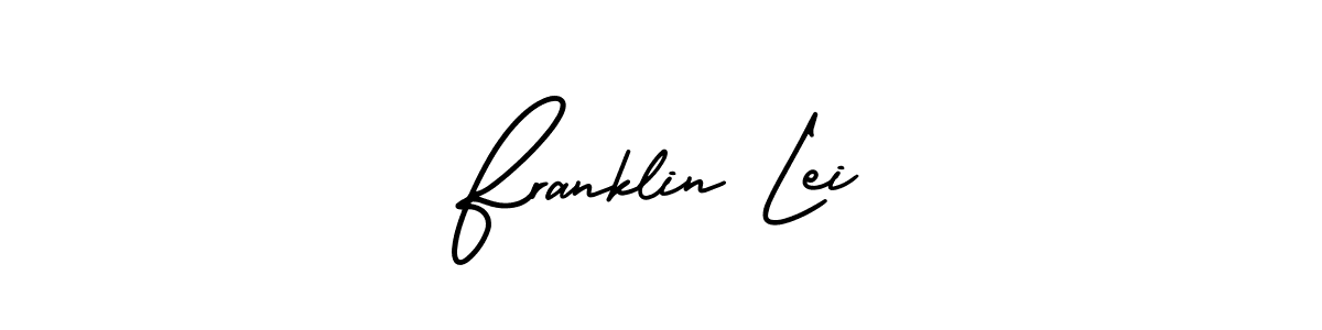 Check out images of Autograph of Franklin Lei name. Actor Franklin Lei Signature Style. AmerikaSignatureDemo-Regular is a professional sign style online. Franklin Lei signature style 3 images and pictures png