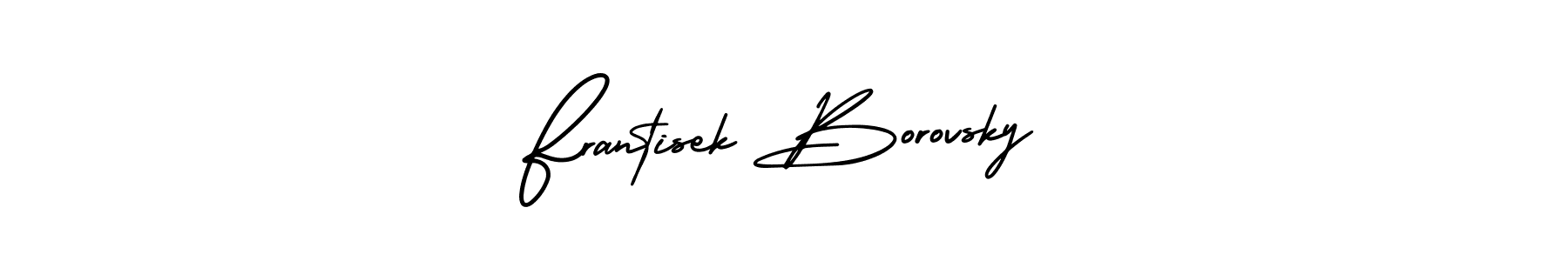 Best and Professional Signature Style for Frantisek Borovsky. AmerikaSignatureDemo-Regular Best Signature Style Collection. Frantisek Borovsky signature style 3 images and pictures png