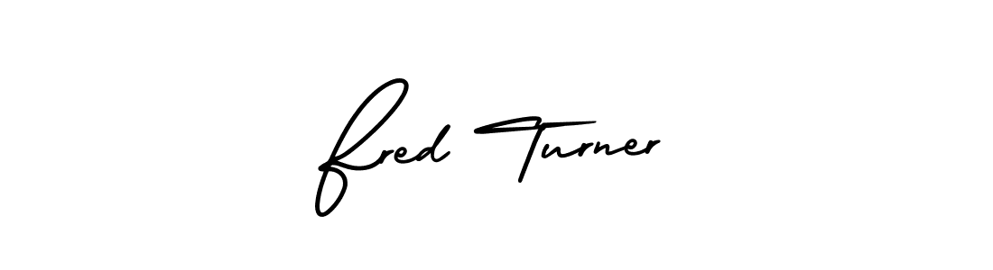 You should practise on your own different ways (AmerikaSignatureDemo-Regular) to write your name (Fred Turner) in signature. don't let someone else do it for you. Fred Turner signature style 3 images and pictures png