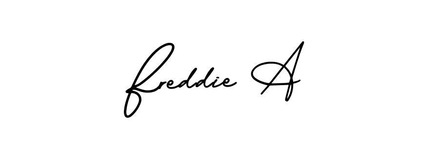 AmerikaSignatureDemo-Regular is a professional signature style that is perfect for those who want to add a touch of class to their signature. It is also a great choice for those who want to make their signature more unique. Get Freddie A name to fancy signature for free. Freddie A signature style 3 images and pictures png