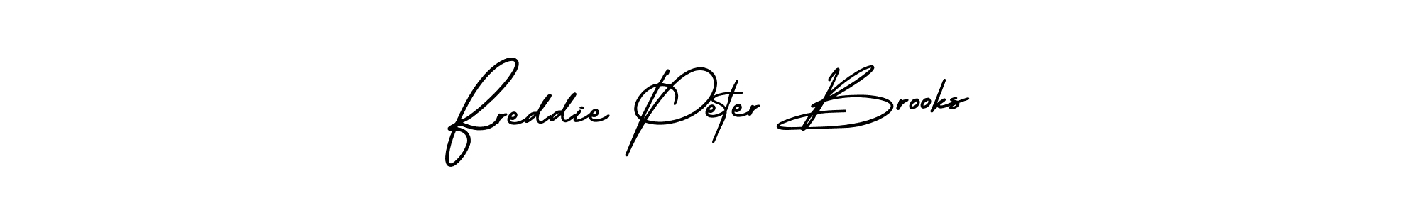 Best and Professional Signature Style for Freddie Peter Brooks. AmerikaSignatureDemo-Regular Best Signature Style Collection. Freddie Peter Brooks signature style 3 images and pictures png