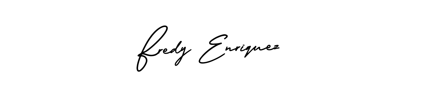 You should practise on your own different ways (AmerikaSignatureDemo-Regular) to write your name (Fredy Enriquez) in signature. don't let someone else do it for you. Fredy Enriquez signature style 3 images and pictures png