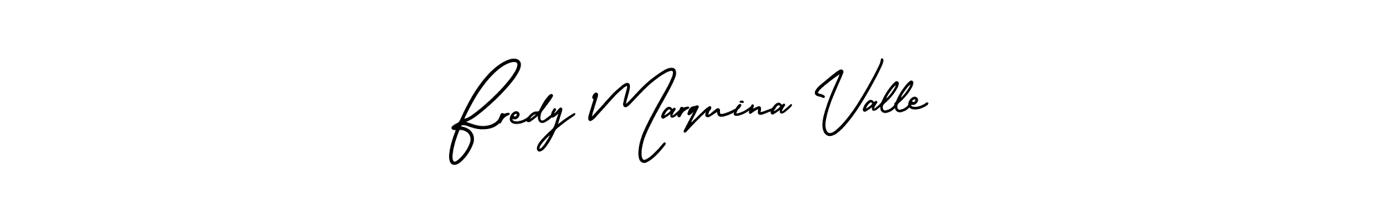 if you are searching for the best signature style for your name Fredy Marquina Valle. so please give up your signature search. here we have designed multiple signature styles  using AmerikaSignatureDemo-Regular. Fredy Marquina Valle signature style 3 images and pictures png