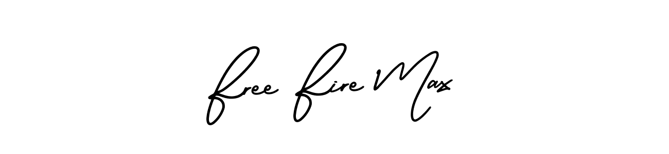 Use a signature maker to create a handwritten signature online. With this signature software, you can design (AmerikaSignatureDemo-Regular) your own signature for name Free Fire Max. Free Fire Max signature style 3 images and pictures png
