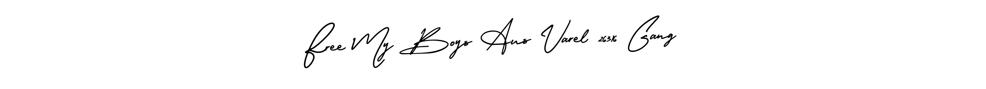 How to make Free My Boys Aus Varel 26316 Gang name signature. Use AmerikaSignatureDemo-Regular style for creating short signs online. This is the latest handwritten sign. Free My Boys Aus Varel 26316 Gang signature style 3 images and pictures png