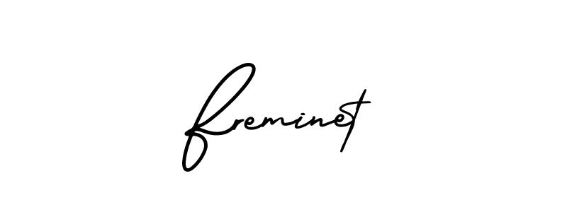 How to Draw Freminet signature style? AmerikaSignatureDemo-Regular is a latest design signature styles for name Freminet. Freminet signature style 3 images and pictures png