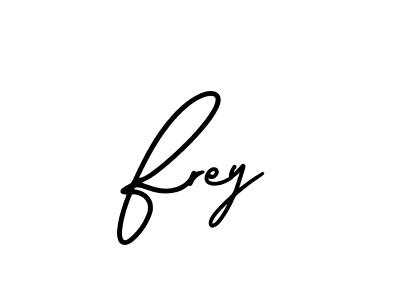 How to Draw Frey signature style? AmerikaSignatureDemo-Regular is a latest design signature styles for name Frey. Frey signature style 3 images and pictures png