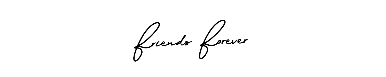 Make a beautiful signature design for name Friends Forever. Use this online signature maker to create a handwritten signature for free. Friends Forever signature style 3 images and pictures png