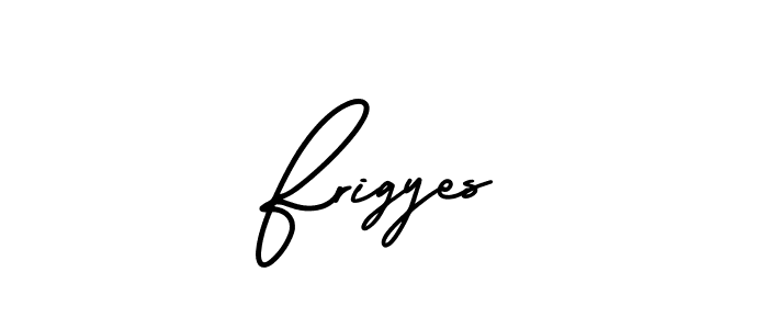 Also we have Frigyes name is the best signature style. Create professional handwritten signature collection using AmerikaSignatureDemo-Regular autograph style. Frigyes signature style 3 images and pictures png