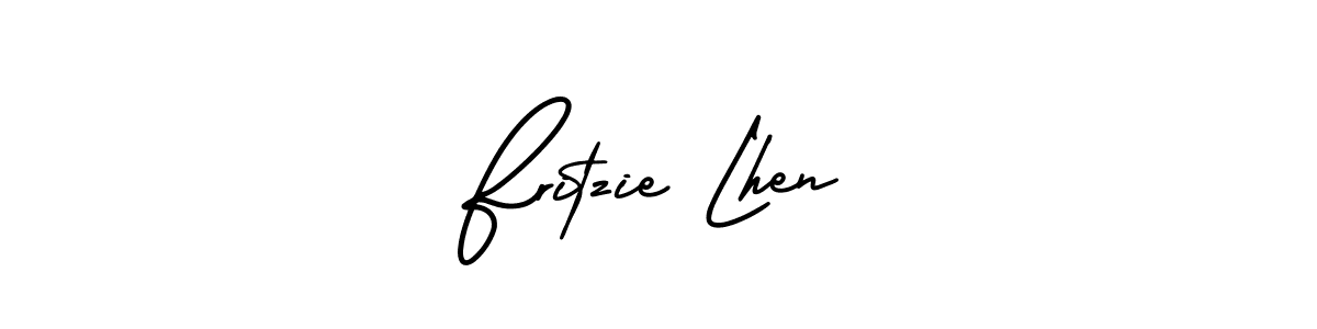 Check out images of Autograph of Fritzie Lhen name. Actor Fritzie Lhen Signature Style. AmerikaSignatureDemo-Regular is a professional sign style online. Fritzie Lhen signature style 3 images and pictures png