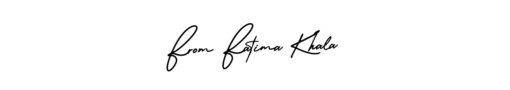 Make a short From Fatima Khala signature style. Manage your documents anywhere anytime using AmerikaSignatureDemo-Regular. Create and add eSignatures, submit forms, share and send files easily. From Fatima Khala signature style 3 images and pictures png