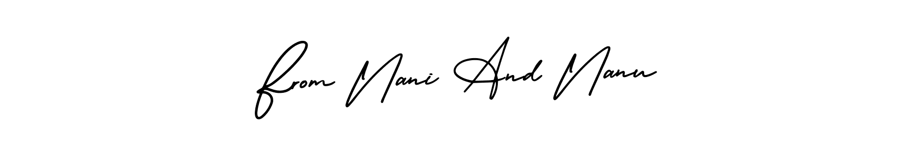 You can use this online signature creator to create a handwritten signature for the name From Nani And Nanu. This is the best online autograph maker. From Nani And Nanu signature style 3 images and pictures png