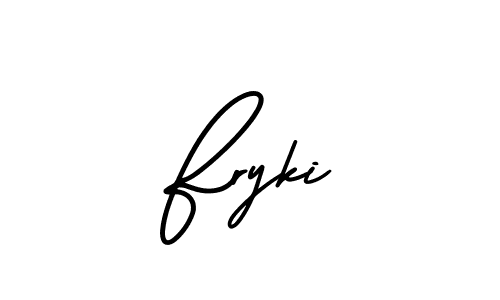 Once you've used our free online signature maker to create your best signature AmerikaSignatureDemo-Regular style, it's time to enjoy all of the benefits that Fryki name signing documents. Fryki signature style 3 images and pictures png