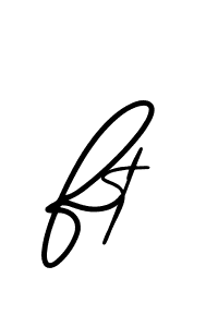 Design your own signature with our free online signature maker. With this signature software, you can create a handwritten (AmerikaSignatureDemo-Regular) signature for name Ft. Ft signature style 3 images and pictures png