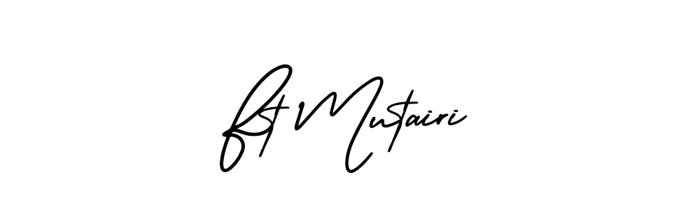 How to make Ft Mutairi signature? AmerikaSignatureDemo-Regular is a professional autograph style. Create handwritten signature for Ft Mutairi name. Ft Mutairi signature style 3 images and pictures png