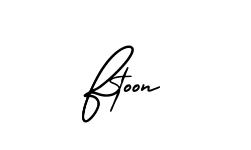 Also we have Ftoon name is the best signature style. Create professional handwritten signature collection using AmerikaSignatureDemo-Regular autograph style. Ftoon signature style 3 images and pictures png