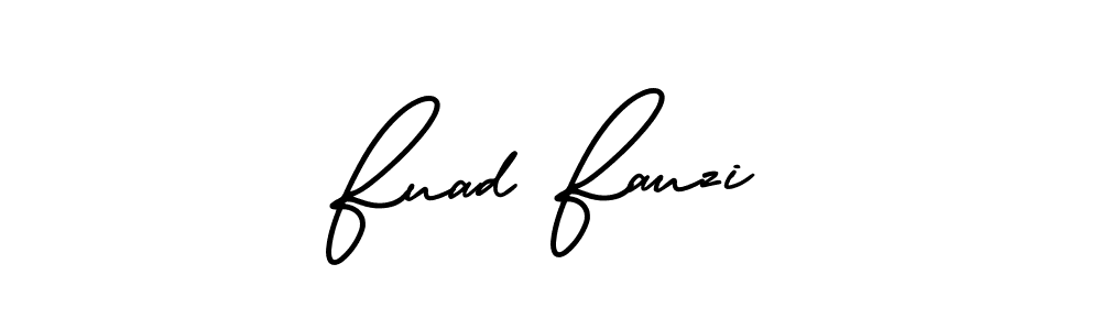 Also we have Fuad Fauzi name is the best signature style. Create professional handwritten signature collection using AmerikaSignatureDemo-Regular autograph style. Fuad Fauzi signature style 3 images and pictures png