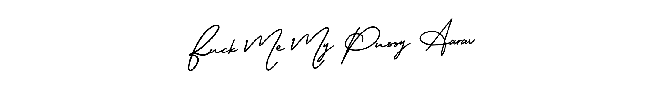 You should practise on your own different ways (AmerikaSignatureDemo-Regular) to write your name (Fuck Me My Pussy Aarav) in signature. don't let someone else do it for you. Fuck Me My Pussy Aarav signature style 3 images and pictures png