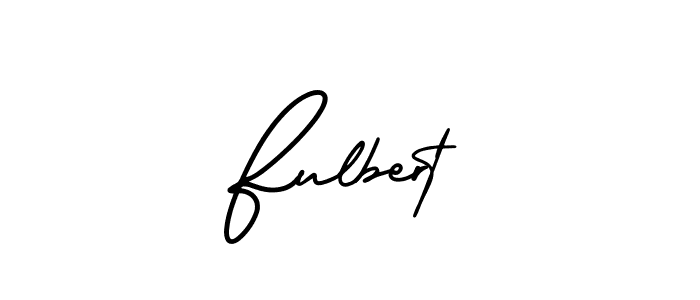 Also You can easily find your signature by using the search form. We will create Fulbert name handwritten signature images for you free of cost using AmerikaSignatureDemo-Regular sign style. Fulbert signature style 3 images and pictures png