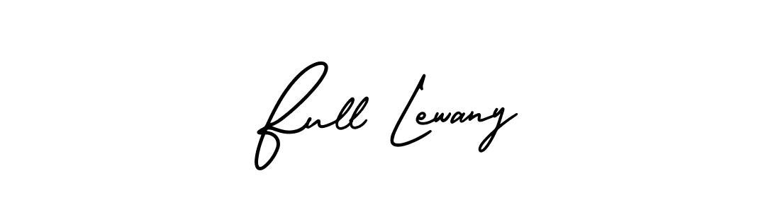 How to make Full Lewany signature? AmerikaSignatureDemo-Regular is a professional autograph style. Create handwritten signature for Full Lewany name. Full Lewany signature style 3 images and pictures png