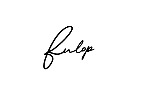 It looks lik you need a new signature style for name Fulop. Design unique handwritten (AmerikaSignatureDemo-Regular) signature with our free signature maker in just a few clicks. Fulop signature style 3 images and pictures png