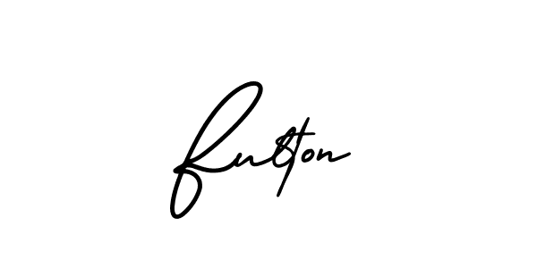 Also we have Fulton name is the best signature style. Create professional handwritten signature collection using AmerikaSignatureDemo-Regular autograph style. Fulton signature style 3 images and pictures png