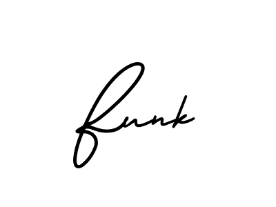 Create a beautiful signature design for name Funk. With this signature (AmerikaSignatureDemo-Regular) fonts, you can make a handwritten signature for free. Funk signature style 3 images and pictures png