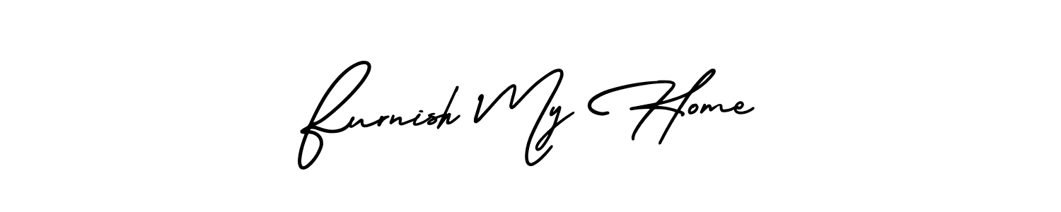 Also we have Furnish My Home name is the best signature style. Create professional handwritten signature collection using AmerikaSignatureDemo-Regular autograph style. Furnish My Home signature style 3 images and pictures png