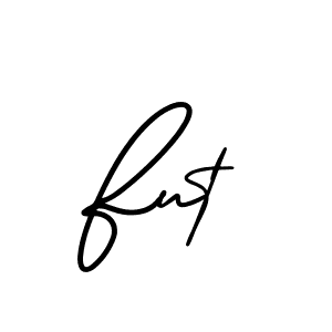 You should practise on your own different ways (AmerikaSignatureDemo-Regular) to write your name (Fut) in signature. don't let someone else do it for you. Fut signature style 3 images and pictures png