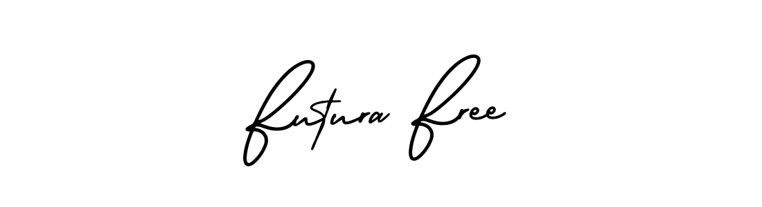 Use a signature maker to create a handwritten signature online. With this signature software, you can design (AmerikaSignatureDemo-Regular) your own signature for name Futura Free. Futura Free signature style 3 images and pictures png