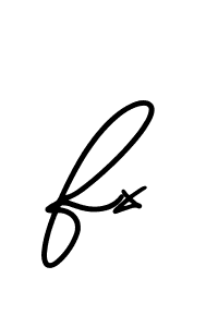 Design your own signature with our free online signature maker. With this signature software, you can create a handwritten (AmerikaSignatureDemo-Regular) signature for name Fx. Fx signature style 3 images and pictures png