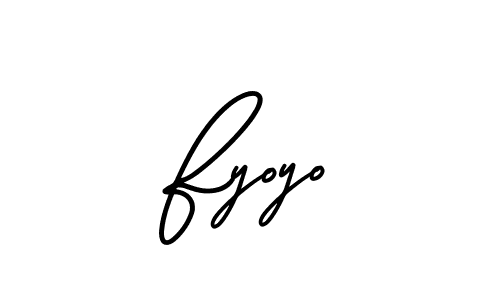 It looks lik you need a new signature style for name Fyoyo. Design unique handwritten (AmerikaSignatureDemo-Regular) signature with our free signature maker in just a few clicks. Fyoyo signature style 3 images and pictures png