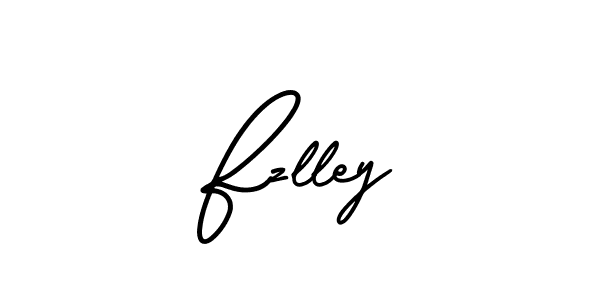 Best and Professional Signature Style for Fzlley. AmerikaSignatureDemo-Regular Best Signature Style Collection. Fzlley signature style 3 images and pictures png