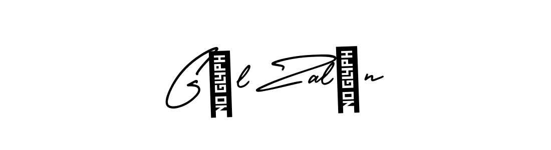 Create a beautiful signature design for name Gál Zalán. With this signature (AmerikaSignatureDemo-Regular) fonts, you can make a handwritten signature for free. Gál Zalán signature style 3 images and pictures png